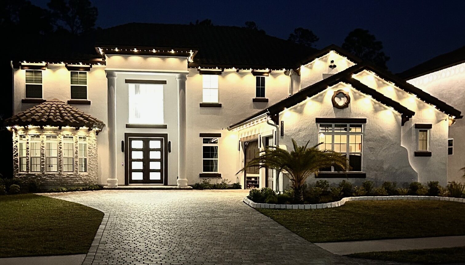 outdoor housing lighting